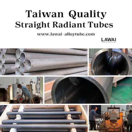 Centrifugally Cast Straight Radiant Tubes